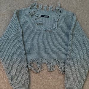 Grey Zaful sweater